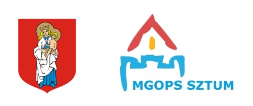 Logo UMiG i MGOPS w Sztumie