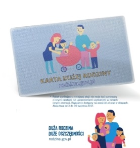 Nowi partnerzy Karty Dużej Rodziny