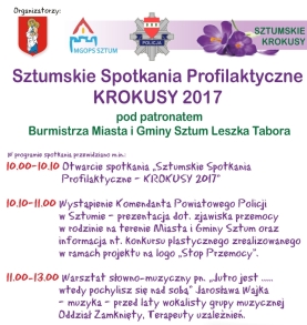 Sztumskie Spotkania profilaktyczne "KROKUSY 2017"