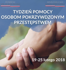 Tydzień pomocy osobom pokrzywdzonym przestępstwem