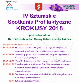 IV Sztumskie Spotkanie Profilaktyczne Krokusy 2018