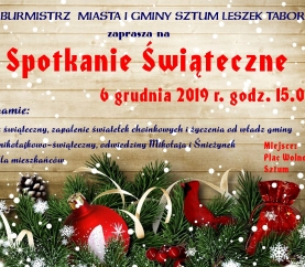 Spotkanie Świąteczne 6 grudnia 2019