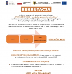 Rekrutacja do projektu!