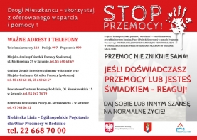 Informator - STOP PRZEMOCY!