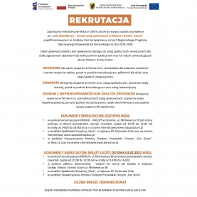 Zapraszamy do udziału w projekcie!