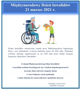 Międzynarodowy Dzień Inwalidów.