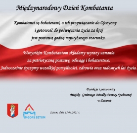 Międzynarodowy Dzień Kombatanta.