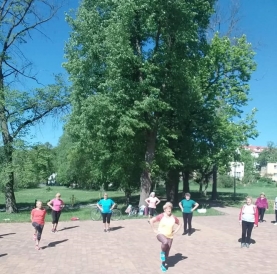 Pierwsze zajęcia po wznowieniu działalności Klubu Senior + AMATOR